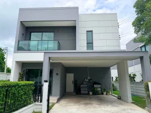 ขายบ้าน  เซนโทร ชัยพฤกษ์ - แจ้งวัฒนะ 3 ห้องมุม MRT-ปากเกร็ด (สายสีชมพู) คลองข่อย ปากเกร็ด นนทบุรี CX-161909