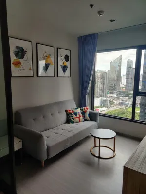 For Sale Condo , Life Asoke , high floor , MRT-Phetchaburi , Bang Kapi , Huai Khwang , Bangkok , CX-161988