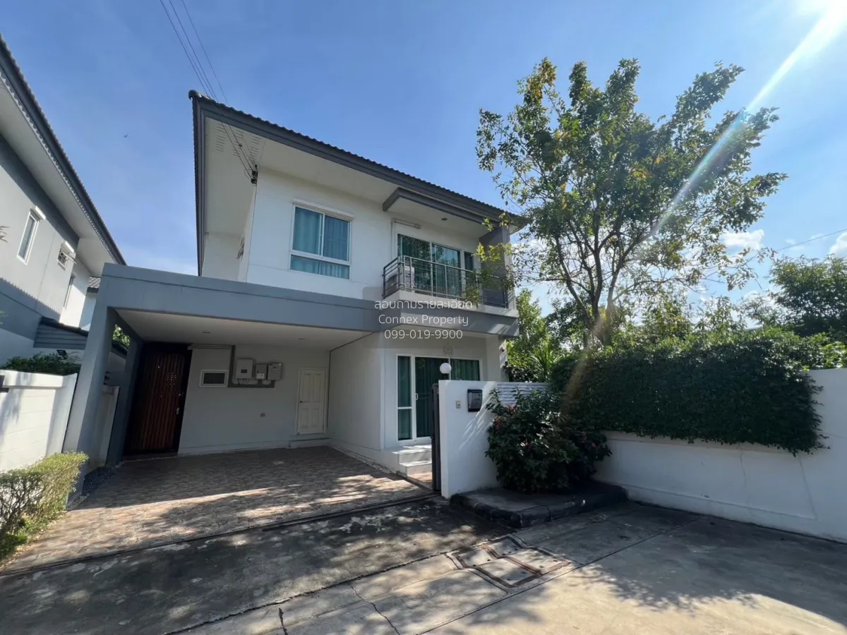 For Sale Sena Park Ville Ramindra - Wongwaen , corner unit , Khan 3