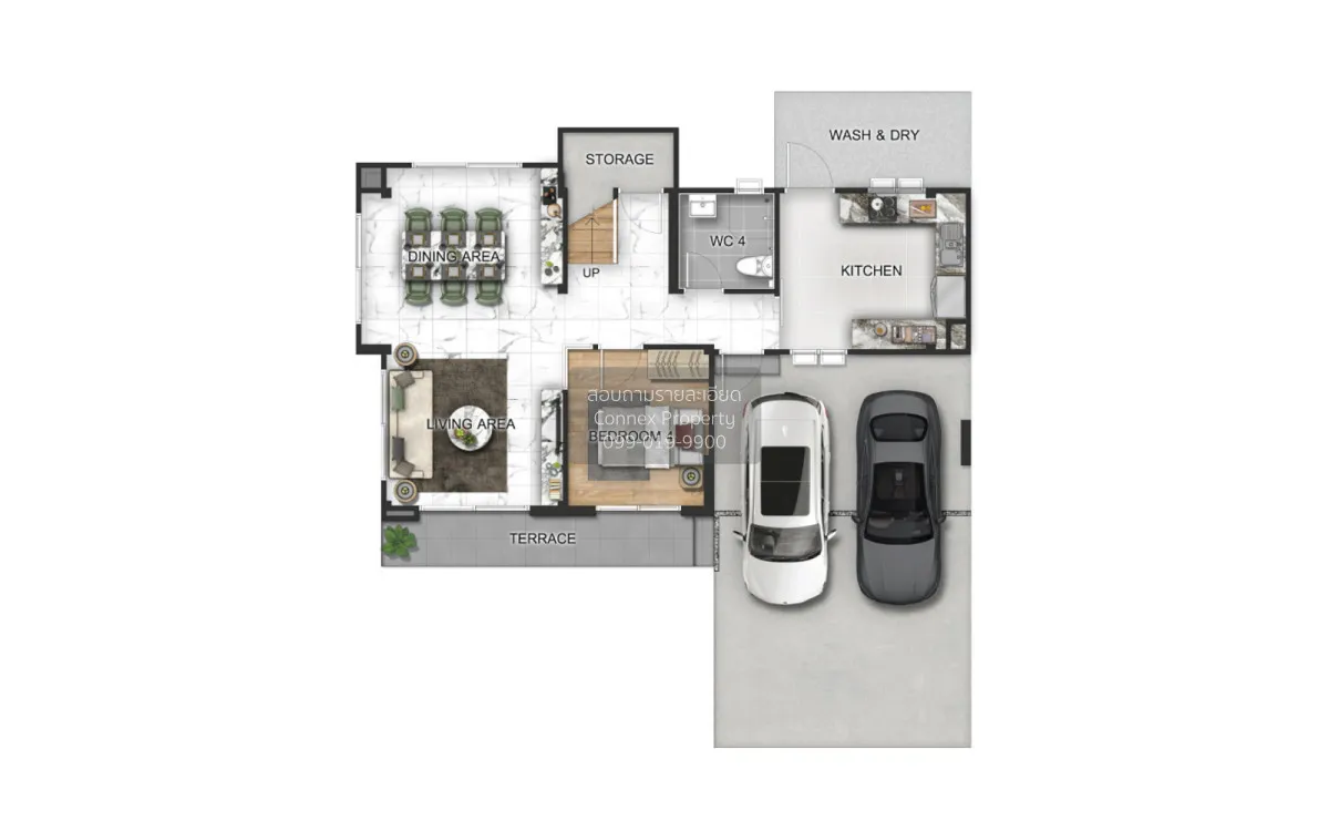 For Sale House , VENUE ID Motorway - Rama 9 , Khlong Song Ton Noo 2