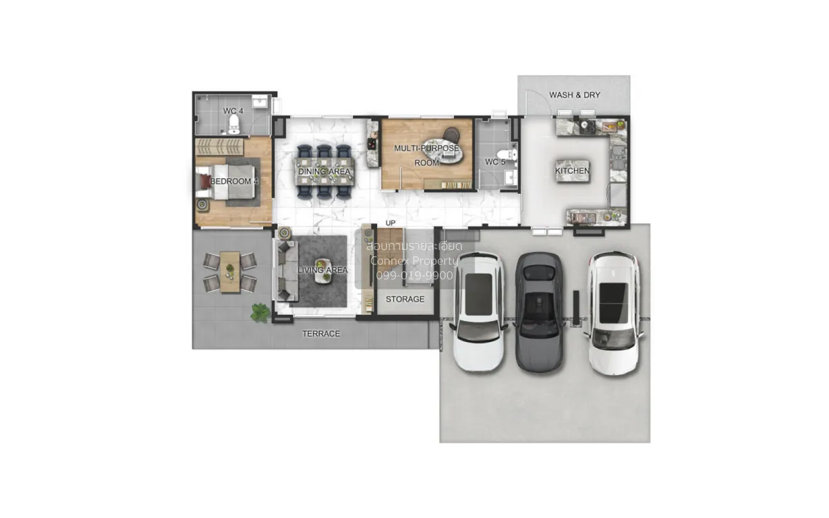 For Sale House , VENUE ID Motorway - Rama 9 , Khlong Song Ton Noo 2