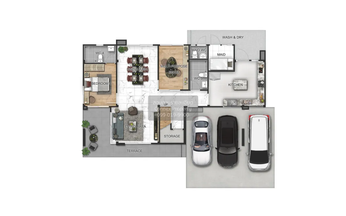 For Sale House , VENUE ID Motorway - Rama 9 , Khlong Song Ton Noo 2