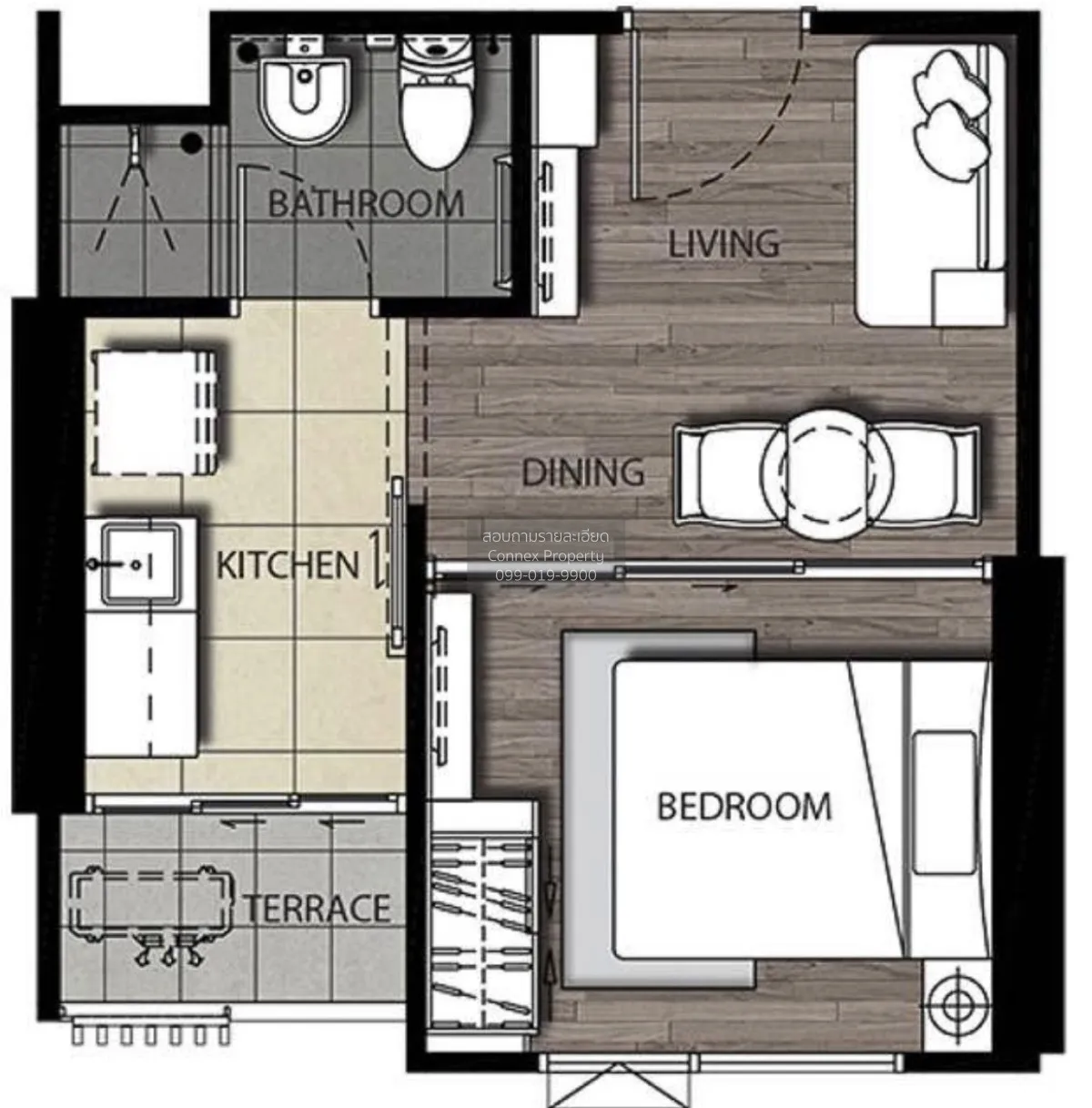 For Sale Condo , The Stage Taopoon Interchange , high floor , riv