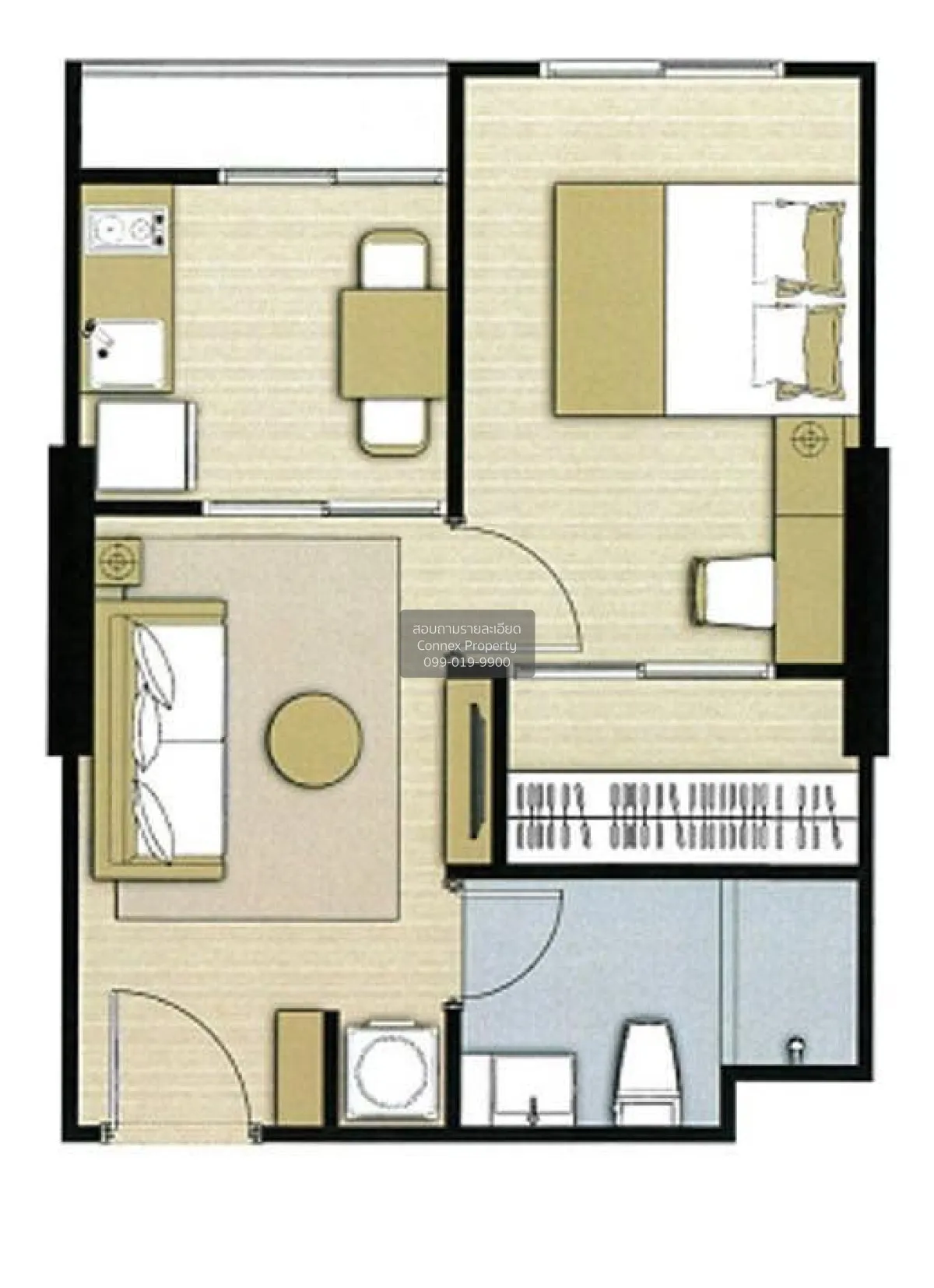 For Sale Condo , The Parkland Charan - Pinklao , MRT-Bang Yi Khon