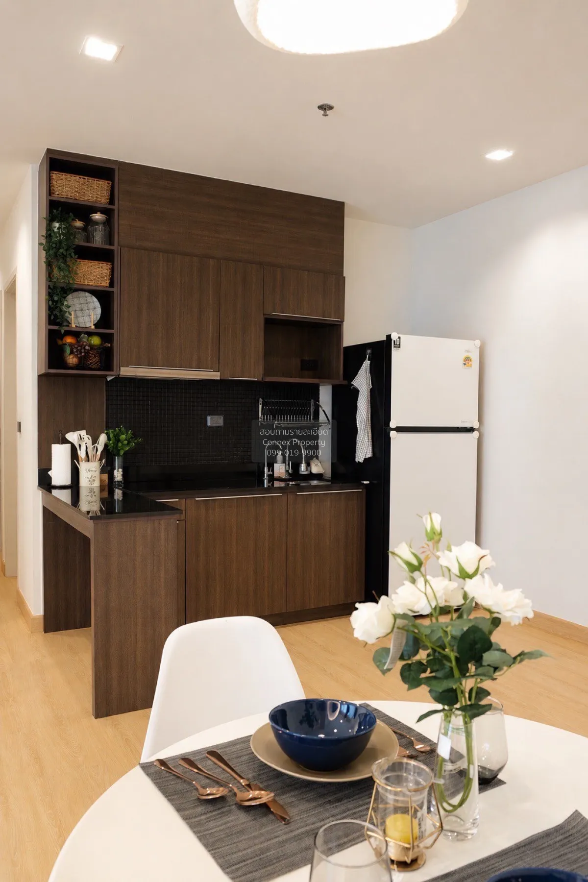 For Rent Condo , Ideo Q Phayathai , high floor , corner unit , wi