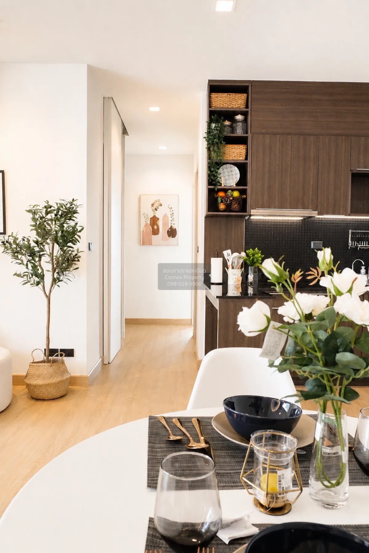For Rent Condo , Ideo Q Phayathai , high floor , corner unit , wi