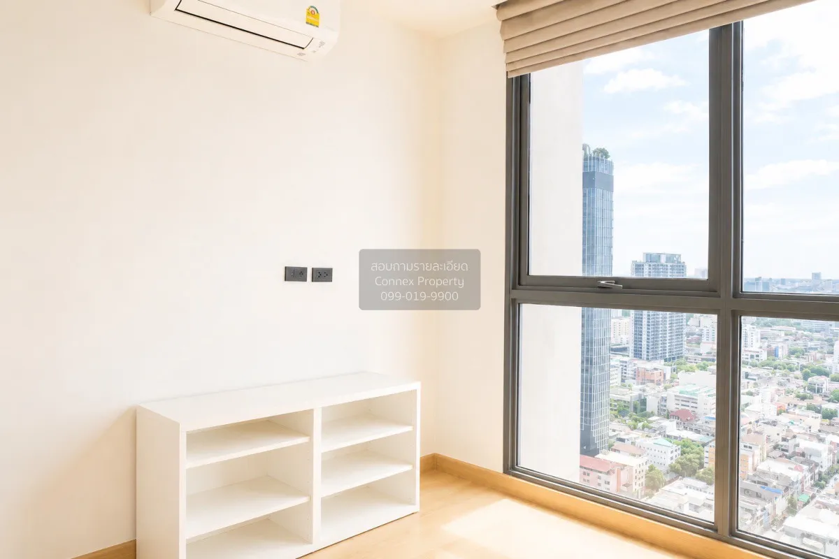 For Rent Condo , Ideo Q Phayathai , high floor , corner unit , wi