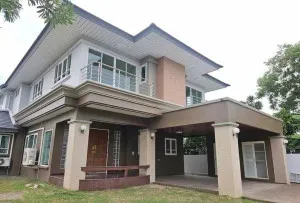 For Sale House , Baan Suan Dok Mai , wide frontage , Salathammasop Sop , Thawi Watthana , Bangkok , CX-162617