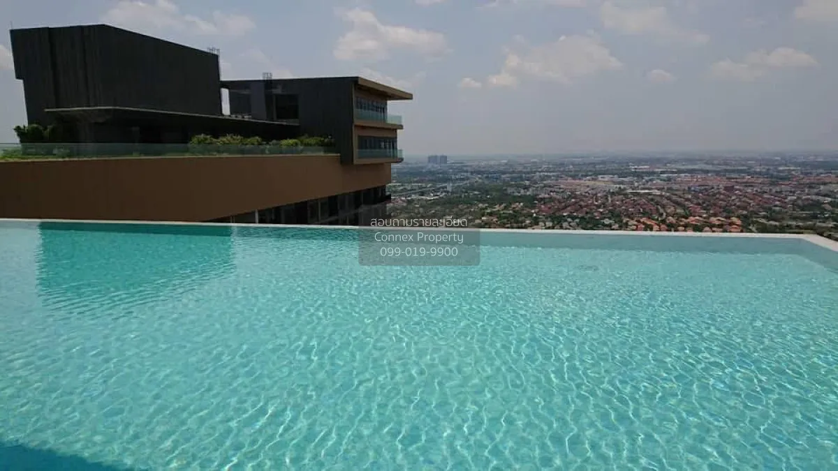 For Rent Condo , The Politan Rive , nice view , high floor , MRT- 2