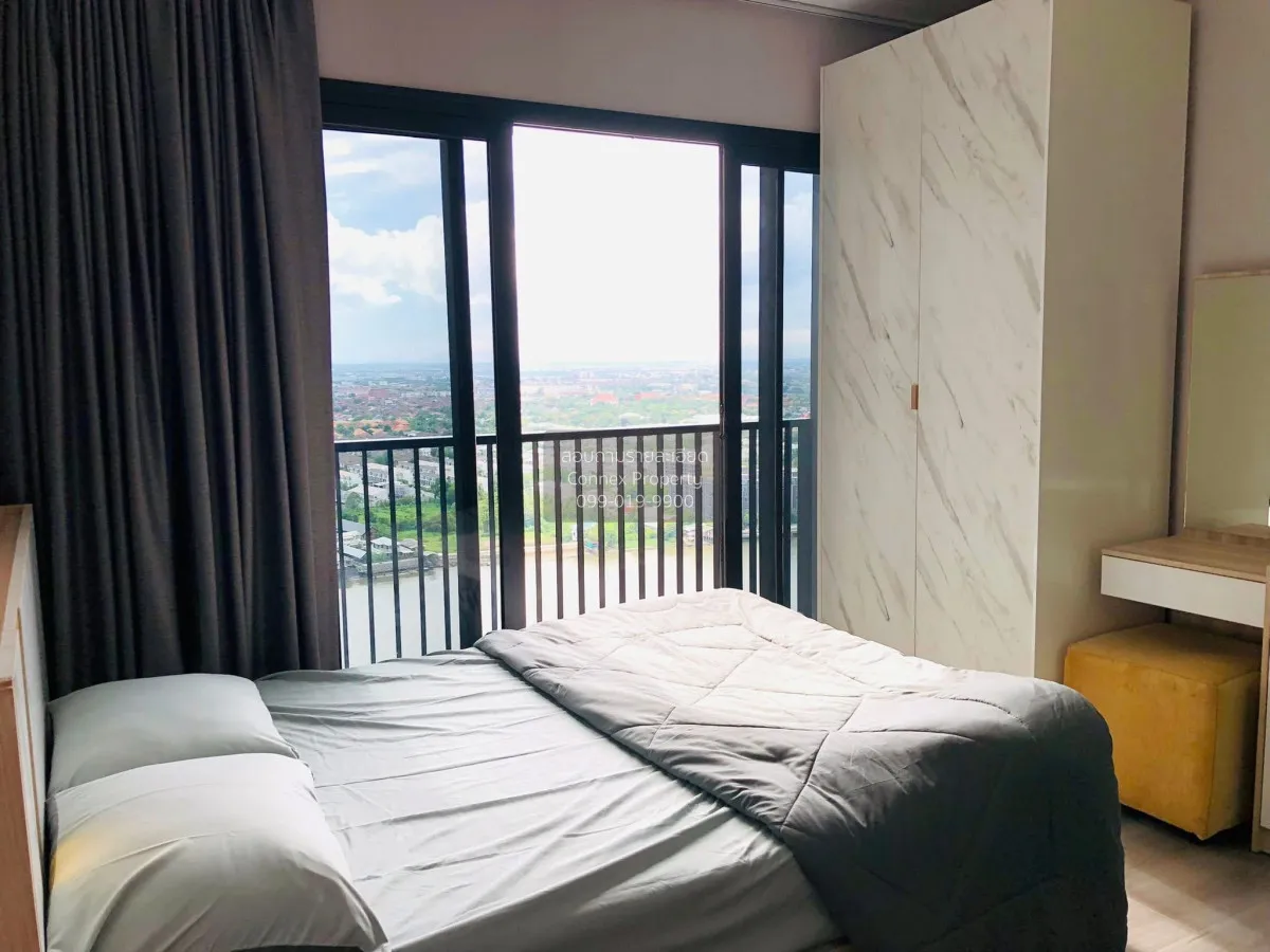 For Rent Condo , The Politan Rive , nice view , high floor , MRT- 3
