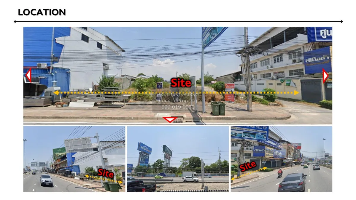 For Sale land 1-3-56.6 rai in Pattaya Chonburi , Mueang Phata , B