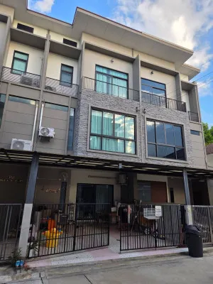 For Sale Townhouse/Townhome  , Baan Pieamsuk Pinklao-Kanjanapisek , wide frontage , Bang Khu Wiang , Bang Kruai , Nonthaburi , CX-163033