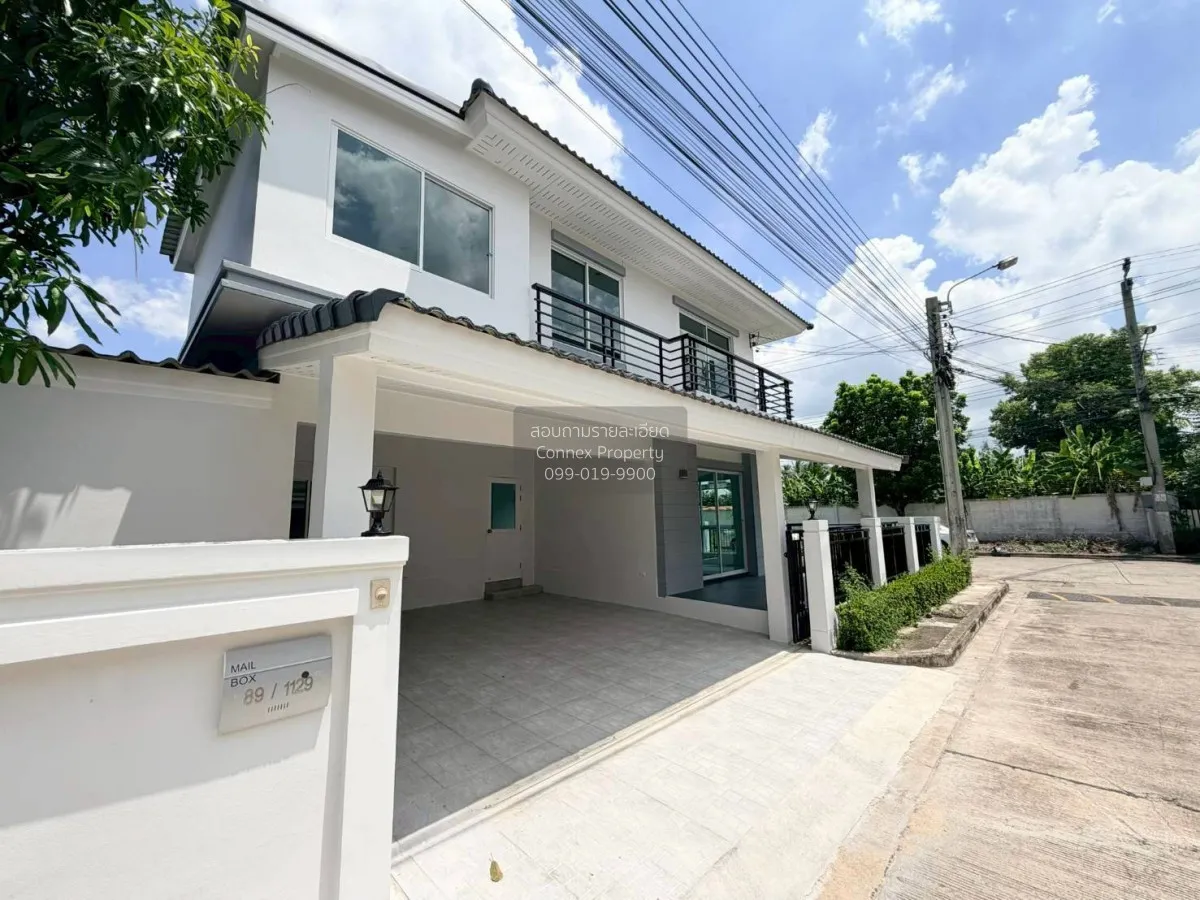 For Sale House , PERFECT PARK RAMA 5 – BANGYAI , corner unit , wi 3