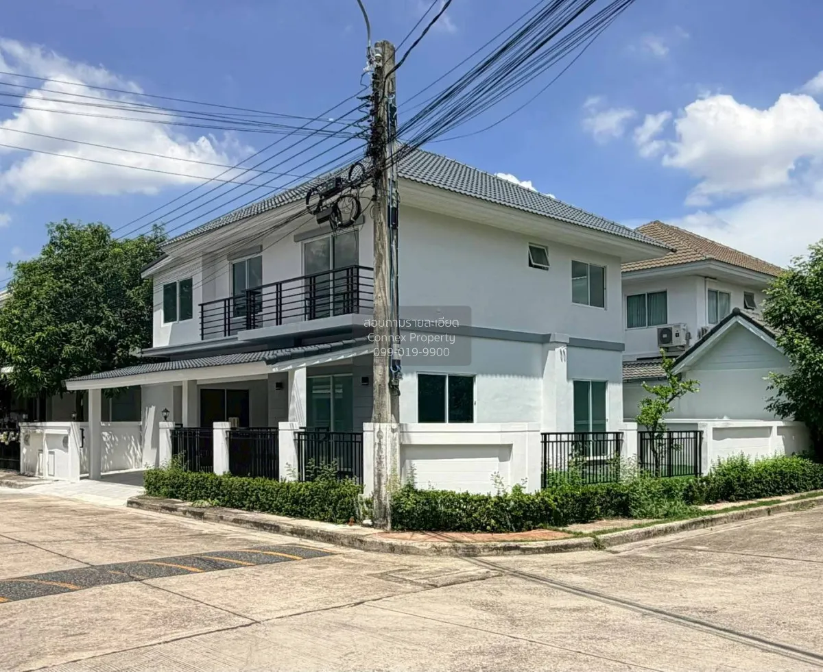 For Sale House , PERFECT PARK RAMA 5 – BANGYAI , corner unit , wi 4