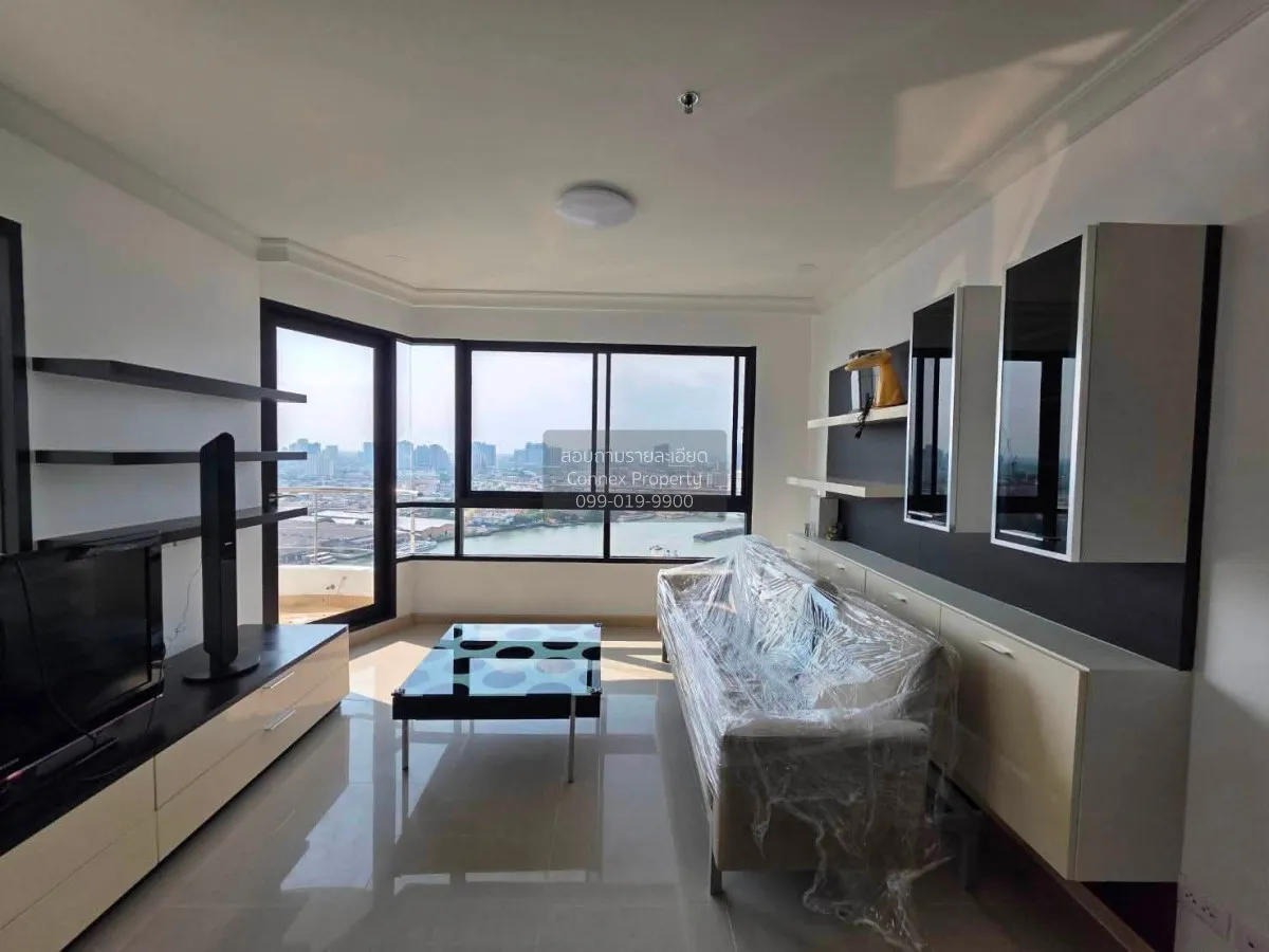 For Rent Condo , Supalai Casa Riva , high floor , newly renovated 2