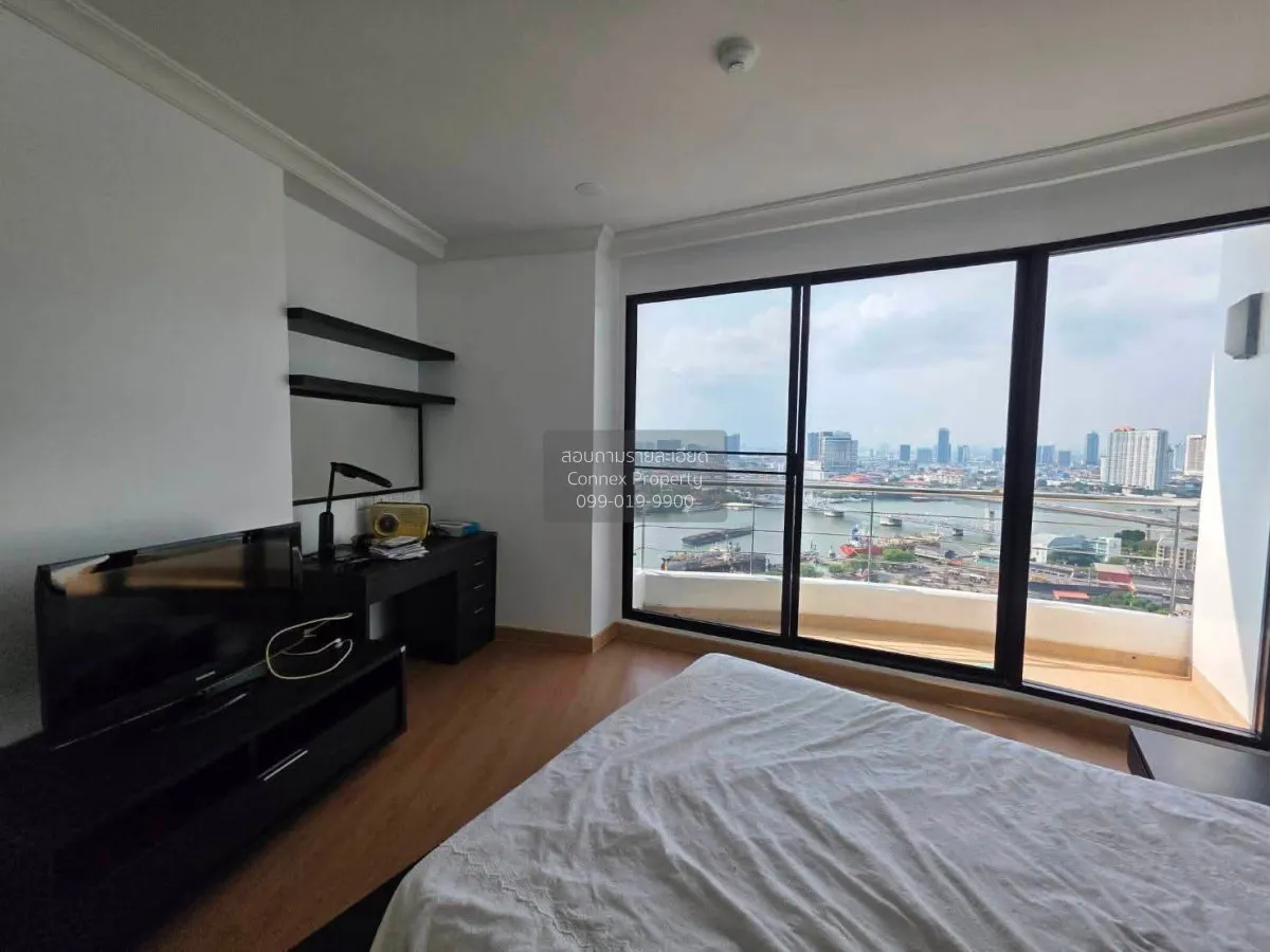 For Rent Condo , Supalai Casa Riva , high floor , newly renovated