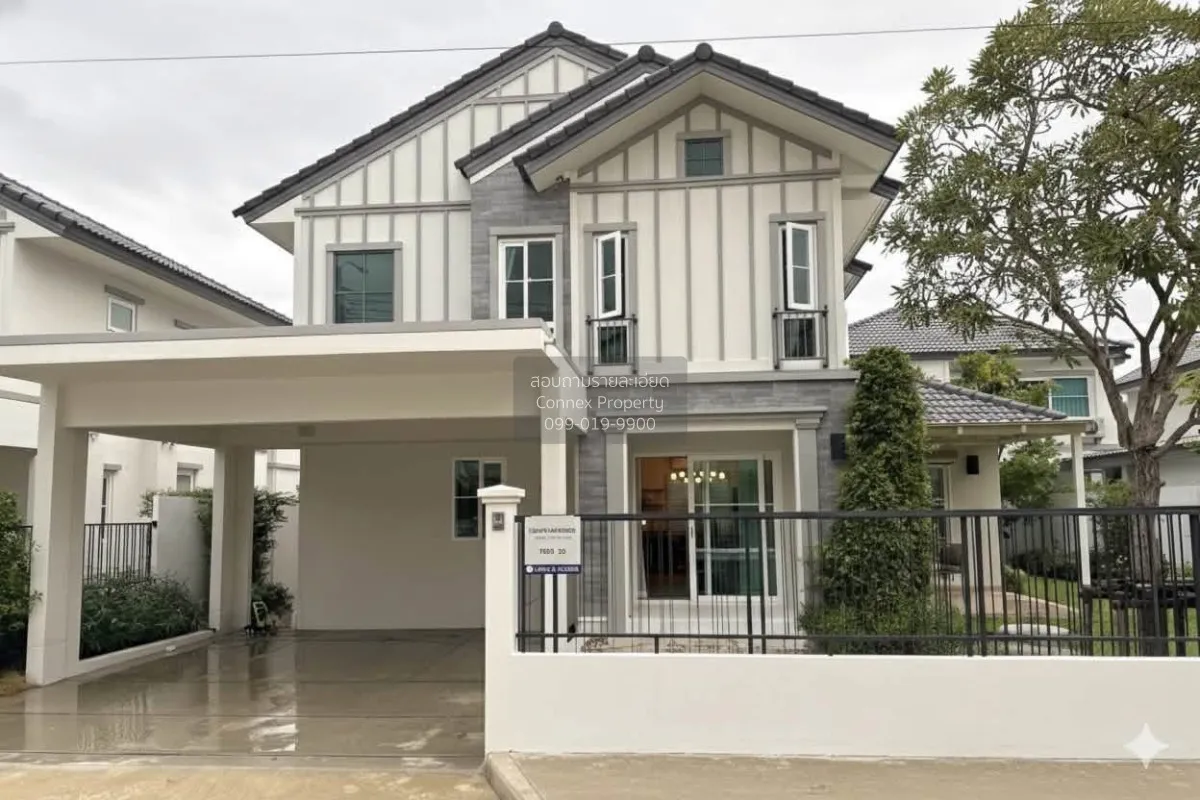 เช่าบ้าน  วิลลาจจิโอ ศรีนครินทร์-บางนา หน้ากว้าง รีโนเวทใหม่ บางแ 1
