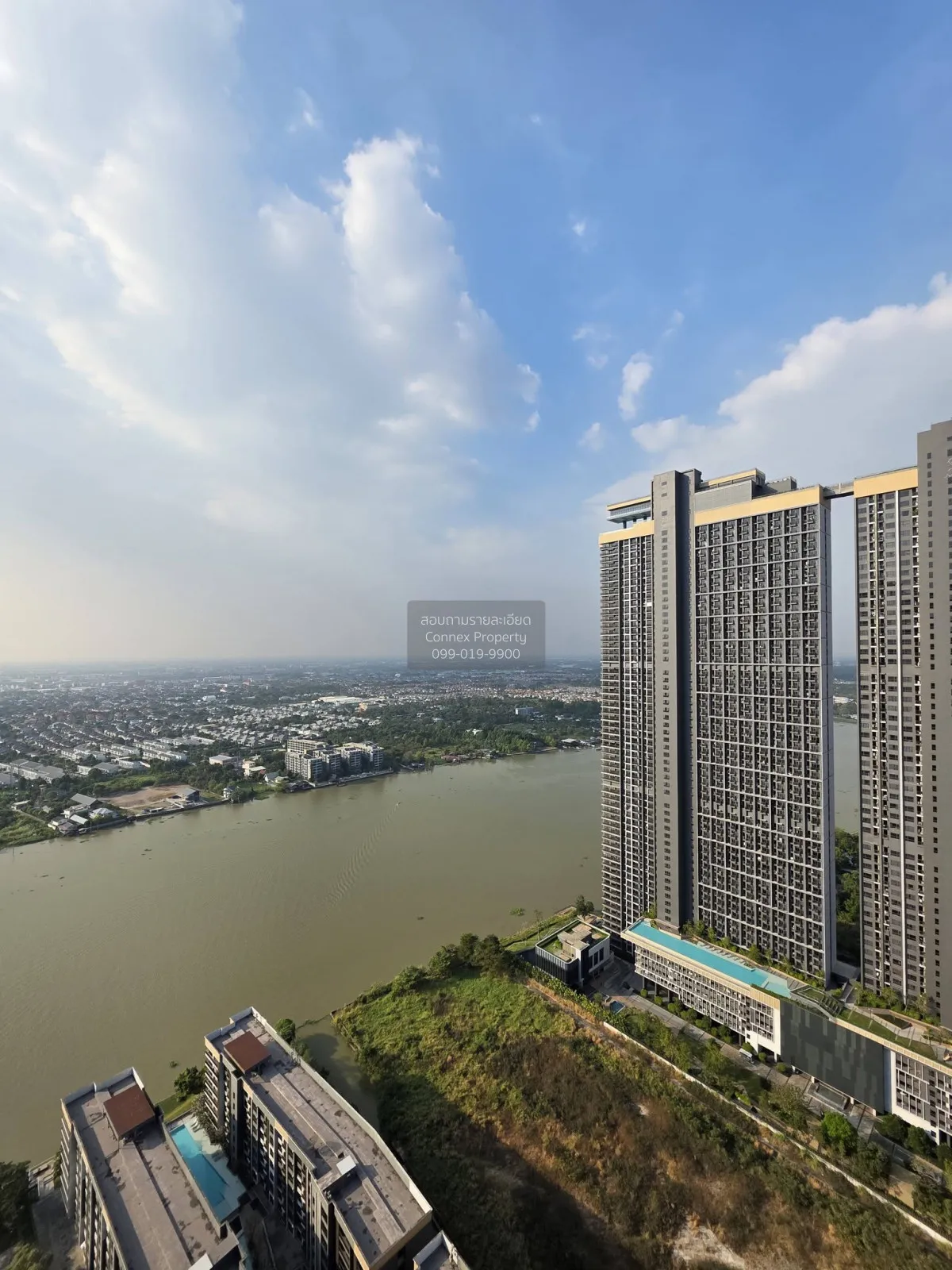 เช่าคอนโด  เดอะ โพลิแทน รีฟ MRT-สะพานพระนั่งเกล้า บางกระสอ เมืองน