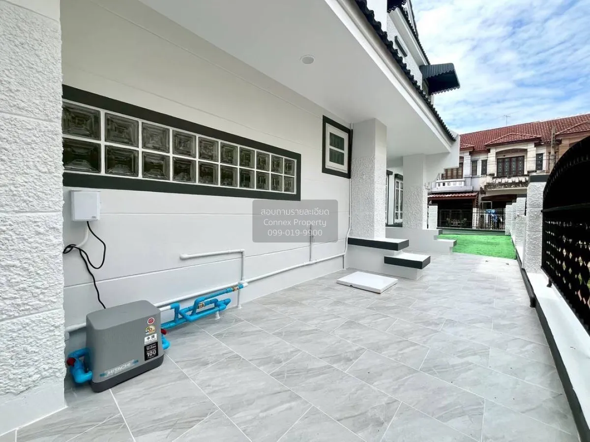 ขายทาวน์เฮ้าส์/ทาวน์โฮม  บุศรินทร์ บางบัวทอง MRT-บางพลู บางรักพัฒ