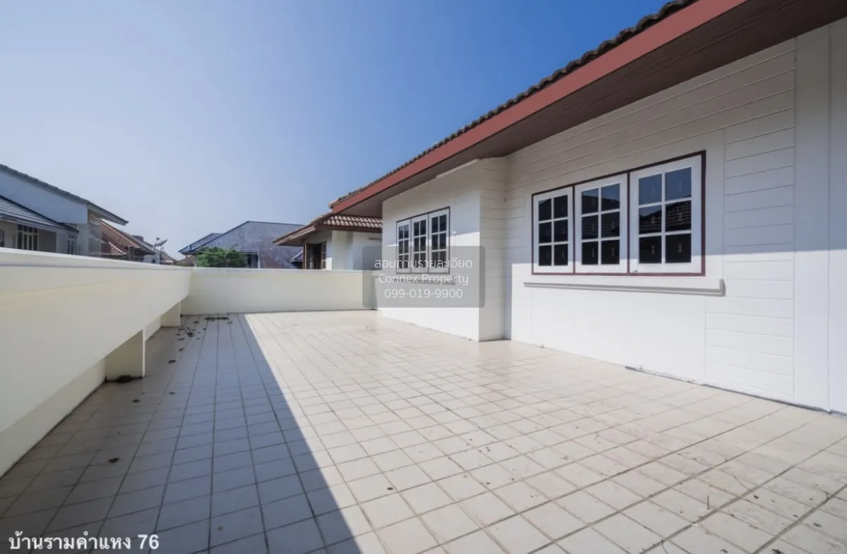 ขายบ้าน  ปรีชาล้ำเพชร ห้องมุม รีโนเวทใหม่ หัวหมาก เขต บางกะปิ กรุ