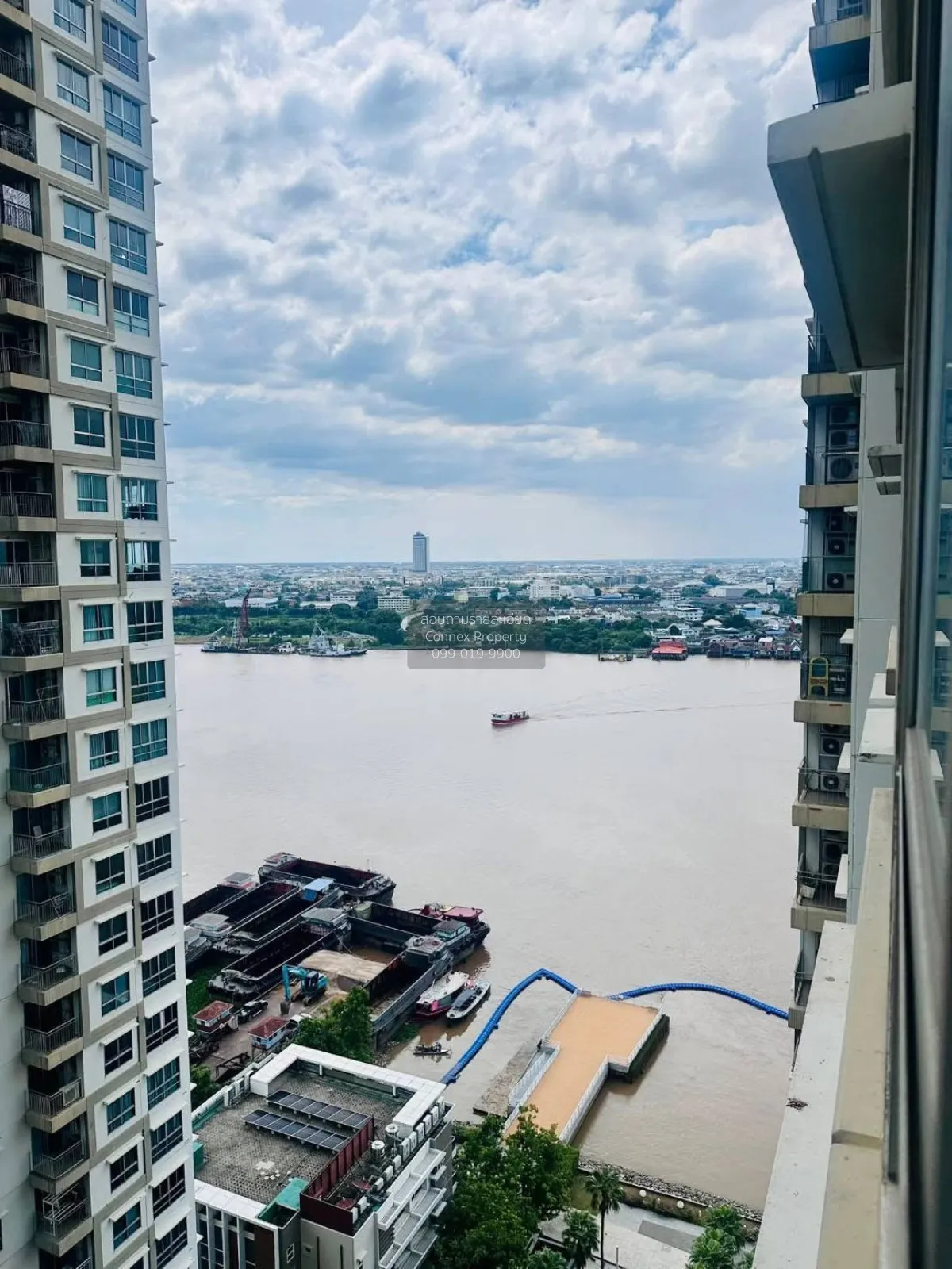 ขายคอนโด  ลุมพินี พาร์ค ริเวอร์ไซด์ - พระราม 3 วิวสวย วิวแม่น้ำ บ