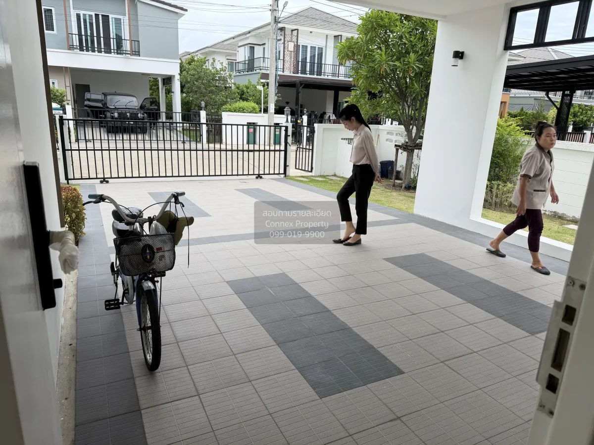 ขายบ้าน  บ้านงามเจริญ 9 พาร์ค อเวนิว หน้ากว้าง รีโนเวทใหม่ ท่าข้า