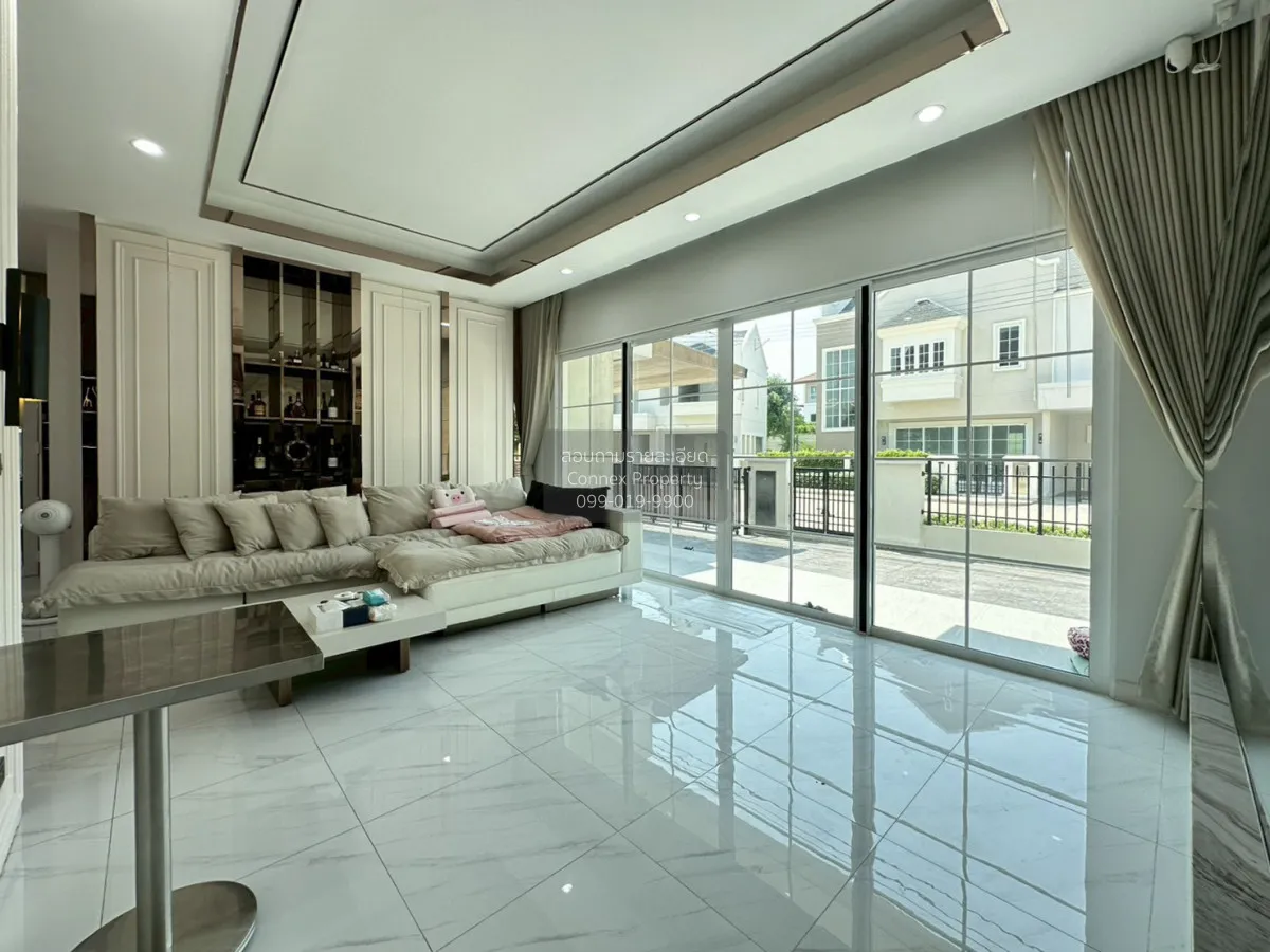ขายบ้านหรู ติดถนนใหญ่ แต่งครบ พร้อมอยู่  เดอะ เมเธียส ราชพฤกษ์ -  4
