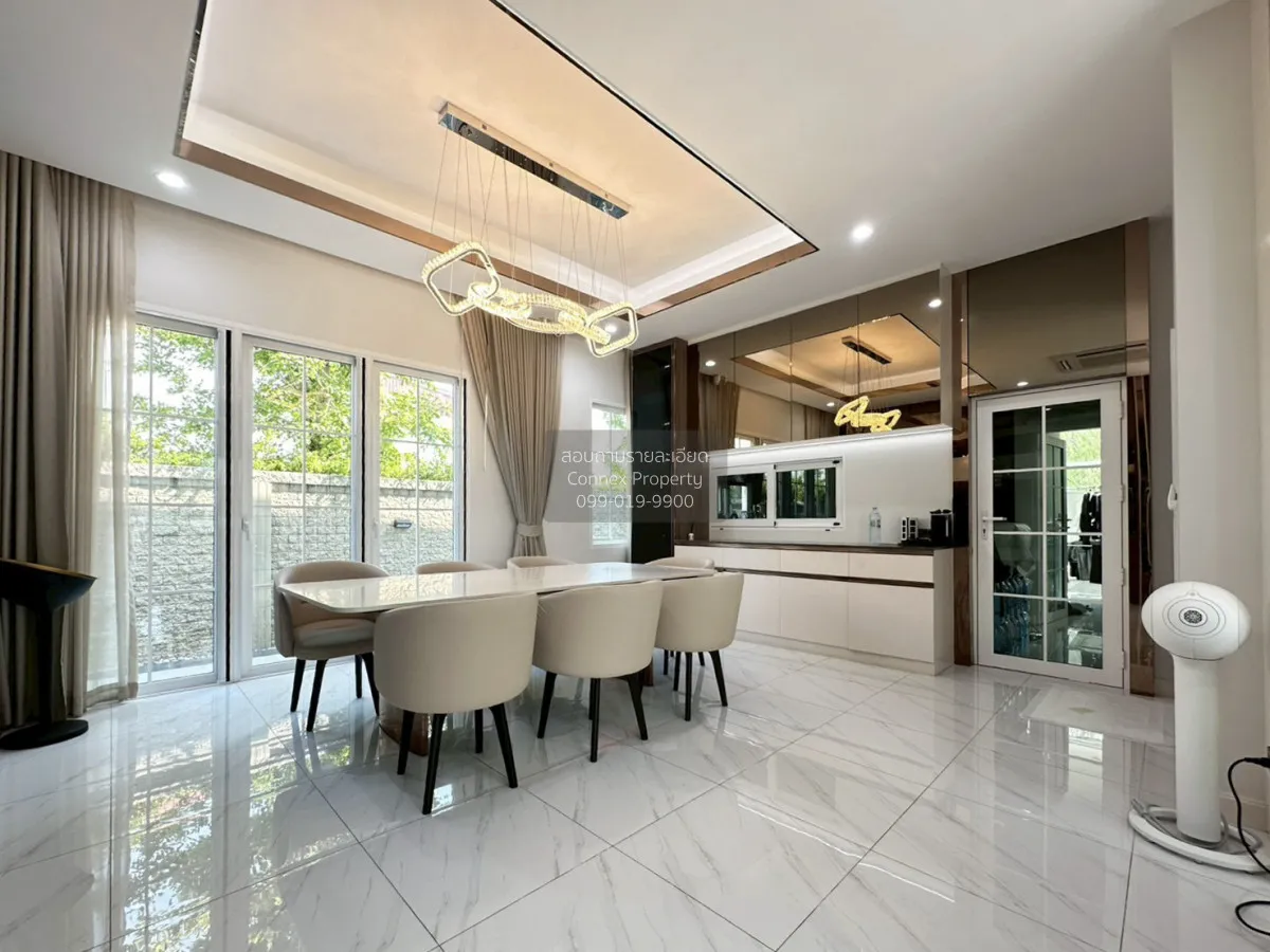 ขายบ้านหรู ติดถนนใหญ่ แต่งครบ พร้อมอยู่  เดอะ เมเธียส ราชพฤกษ์ - 