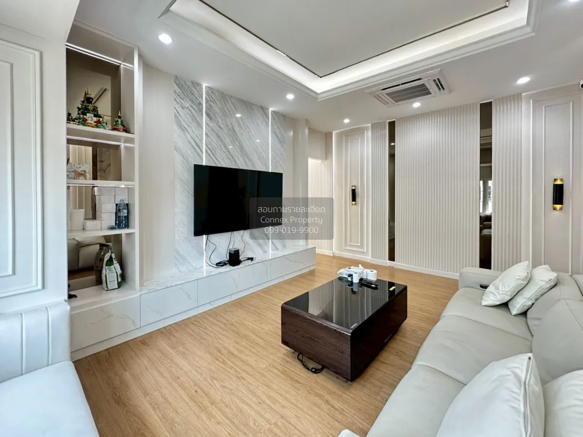 ขายบ้านหรู ติดถนนใหญ่ แต่งครบ พร้อมอยู่  เดอะ เมเธียส ราชพฤกษ์ - 