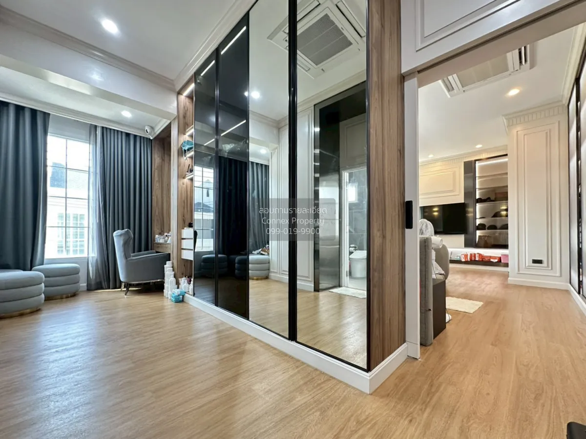 ขายบ้านหรู ติดถนนใหญ่ แต่งครบ พร้อมอยู่  เดอะ เมเธียส ราชพฤกษ์ - 