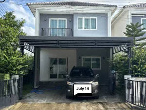 ขายบ้าน  ชวนชื่น พาร์ค อ่อนนุช - วงแหวน วิวสวย ห้องมุม ดอกไม้ เขต ประเวศ กรุงเทพ CX-165719