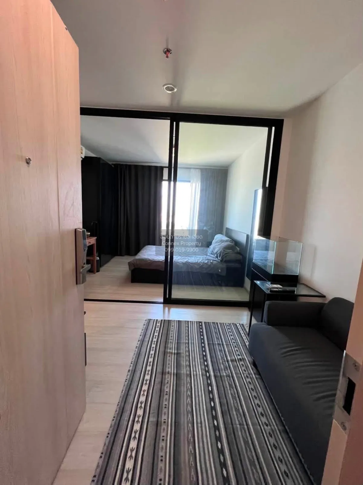 For Rent Condo , Life Asoke , nice view , high floor , MRT-Phetch 4