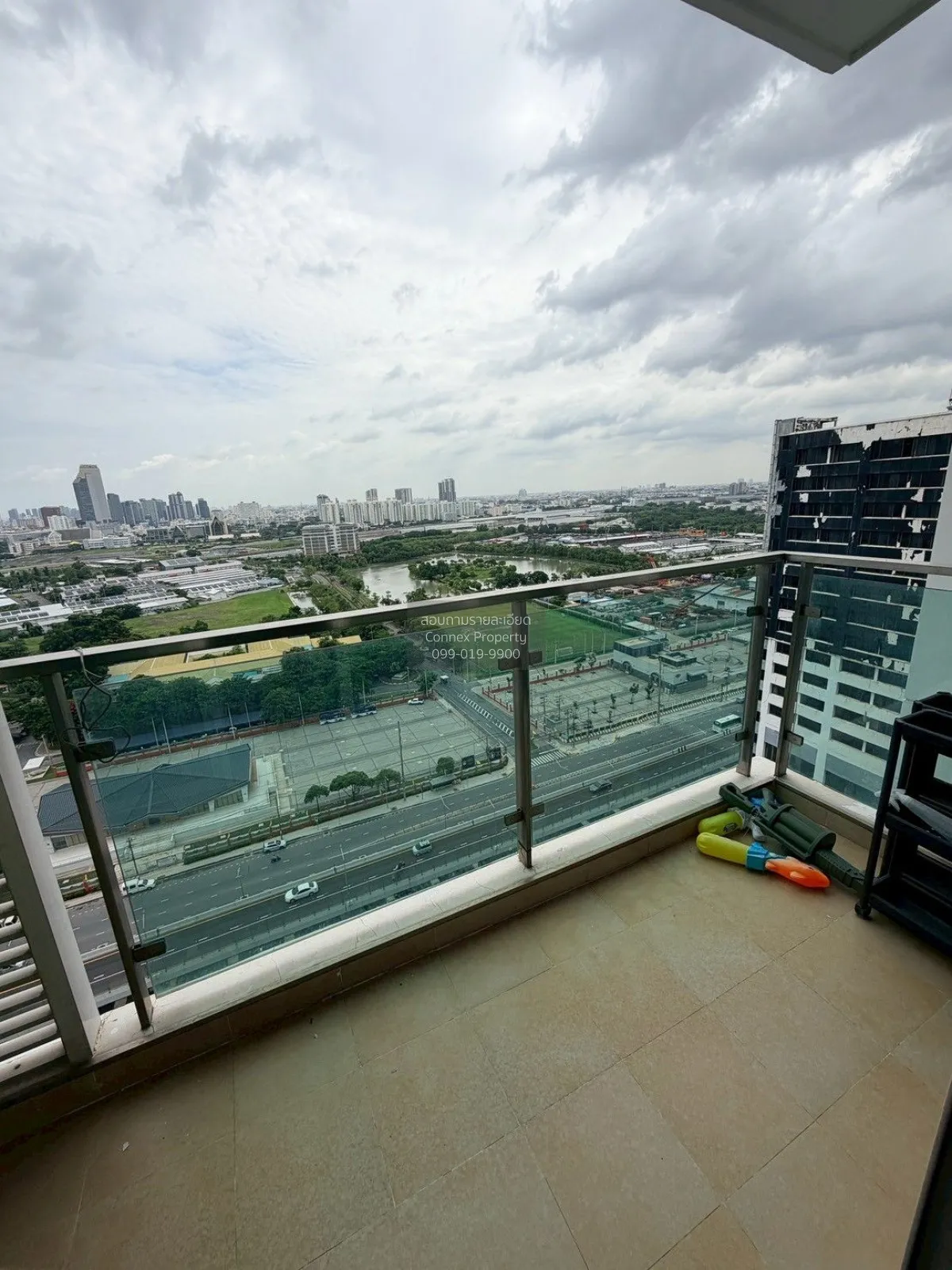 For Rent Condo , TC Green Rama 9 , nice view , high floor , MRT-P 4