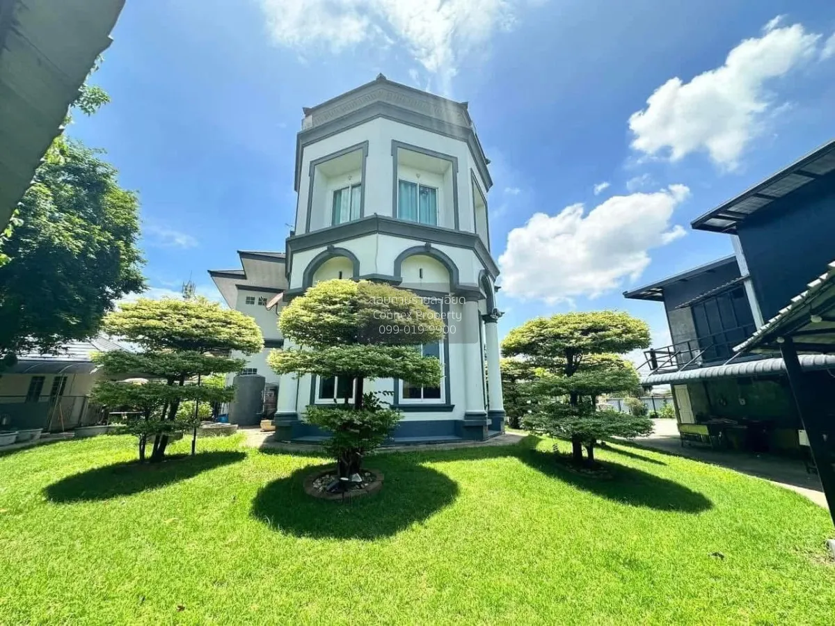 ขายบ้านเดี่ยว 2 ชั้น ขนาดใหญ่ มีสระว่ายน้ำ รังสิต คลองสอง หน้ากว้