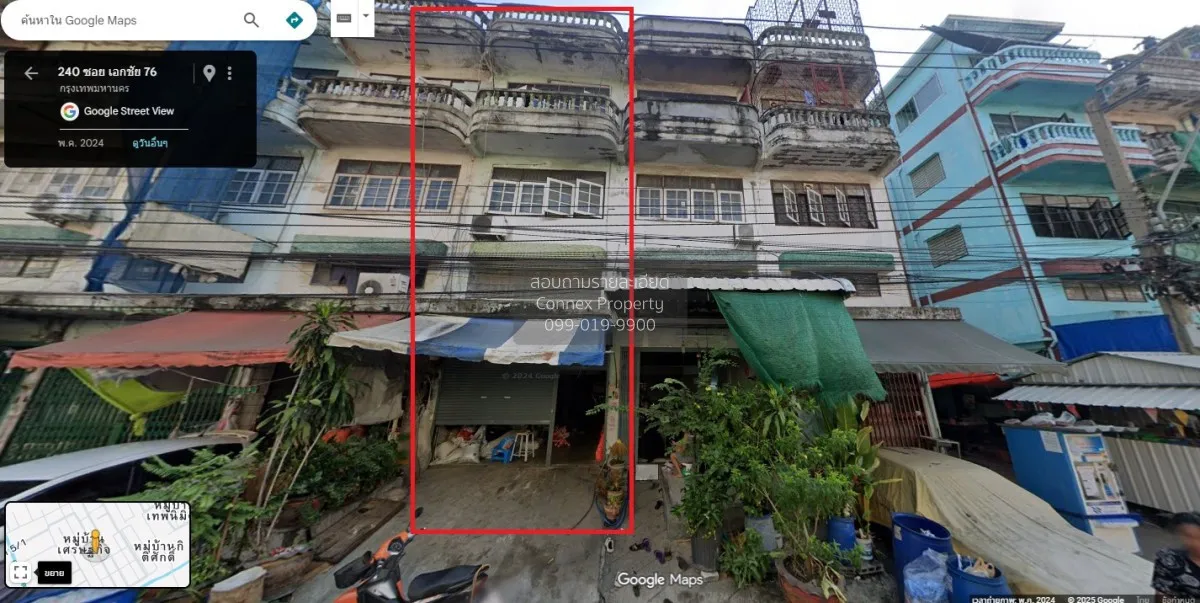 For Rent 3.5-story commercial building in the Ekachai-Bang Bon ar