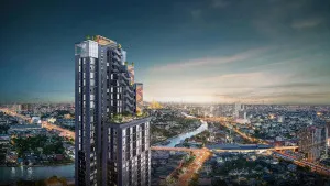 For Sale Condo , Origin Play Bangkhunnon Triple Station , Duplex , MRT-Bang Khun Non , Bang Khun Non , Bangkok Noi , Bangkok , CX-167086