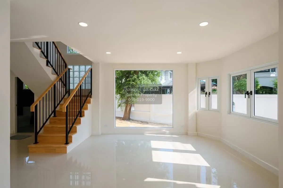ขายบ้านเดี่ยวรีโนเวทใหม่ สไตล์ Modern Tropical–Industrialทำเลรามอ