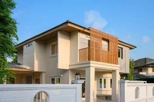 For Sale Newly Renovated Detached House in a Modern Tropical–Industrial Style Prime Location on Ram Inthra 34 , wide frontage , newly renovated , Chorakhe , Lat Phrao , Bangkok , CX-167293