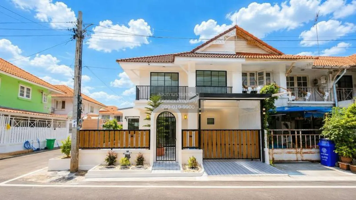 ขายบ้านพฤกษา3 บางบัวทอง ห้องมุม หน้ากว้าง รีโนเวทใหม่ บางคูรัด บา 1