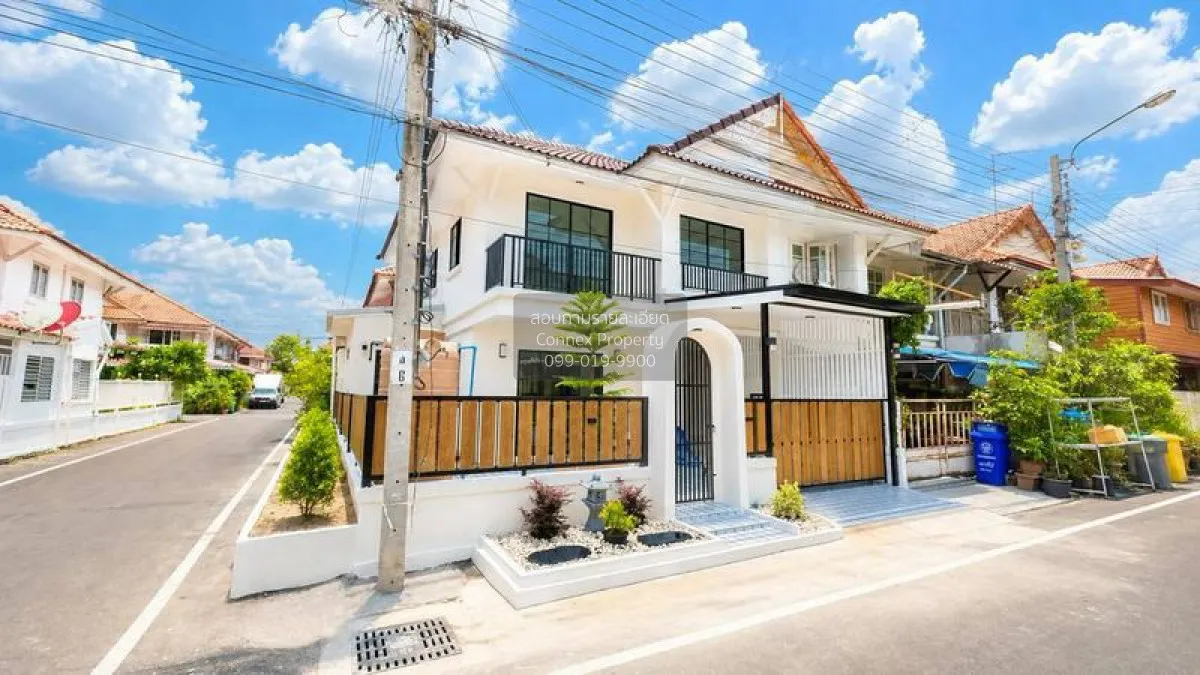 ขายบ้านพฤกษา3 บางบัวทอง ห้องมุม หน้ากว้าง รีโนเวทใหม่ บางคูรัด บา 3