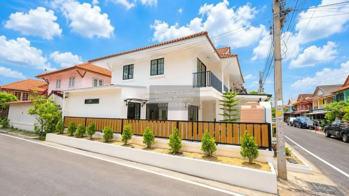 ขายบ้านพฤกษา3 บางบัวทอง ห้องมุม หน้ากว้าง รีโนเวทใหม่ บางคูรัด บา 4