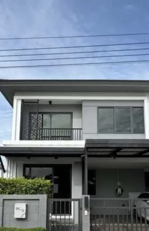 For Sale House , Grand Britania Ratchaphruek - Rama 5 , wide frontage , Bang Khanun , Bang Kruai , Nonthaburi , CX-168819
