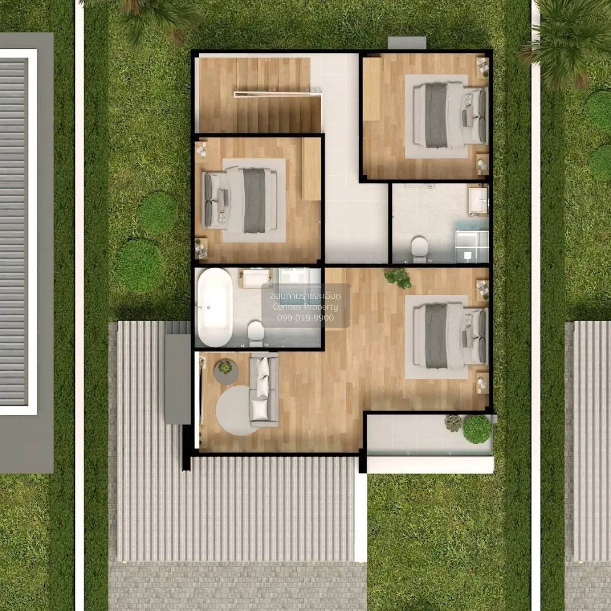 For Sale House , AREN X Bangna , high floor , corner unit , wide  4