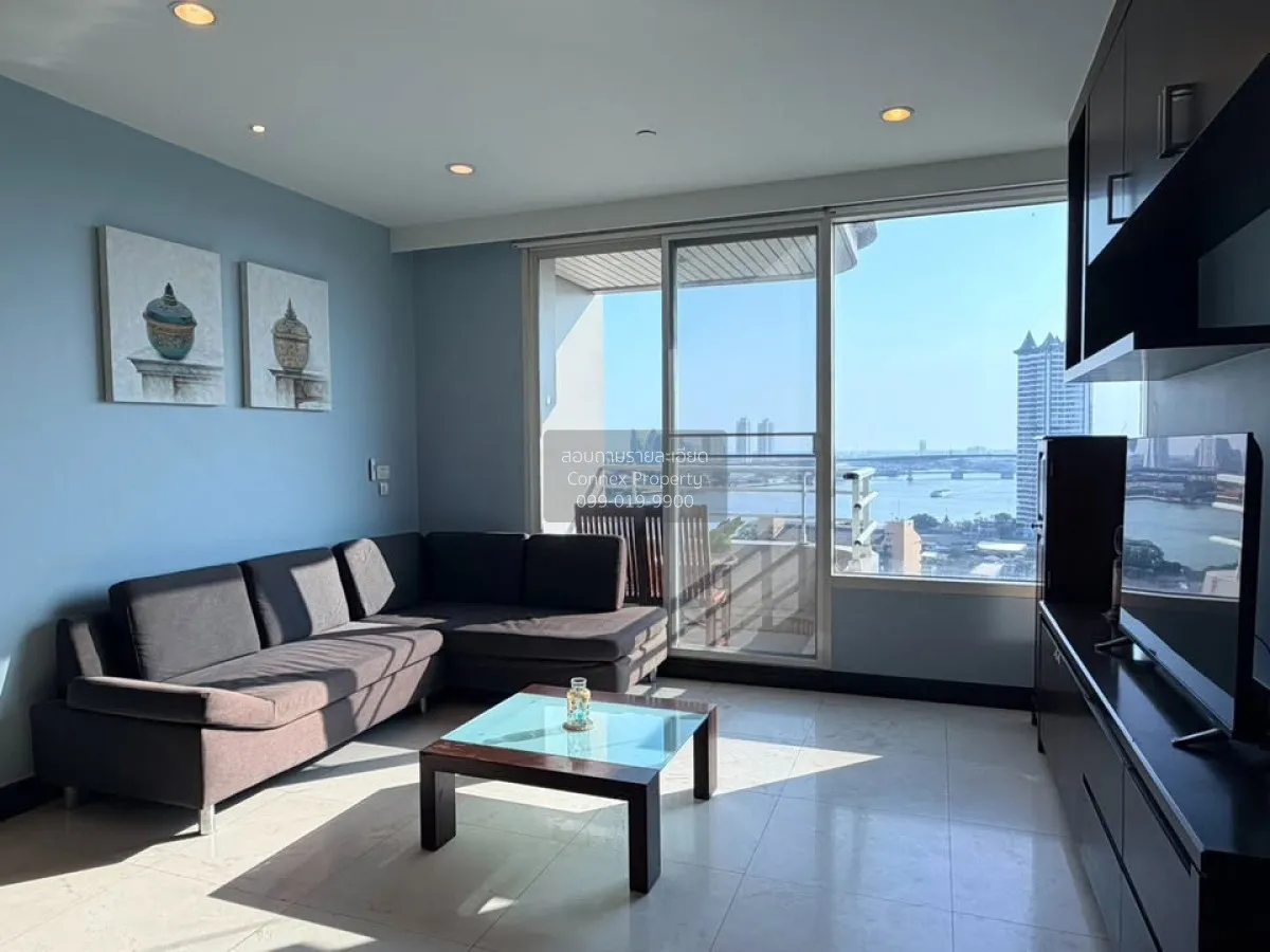 For Rent Condo , Watermark Chaophraya River , BTS-Krung Thon Buri 1