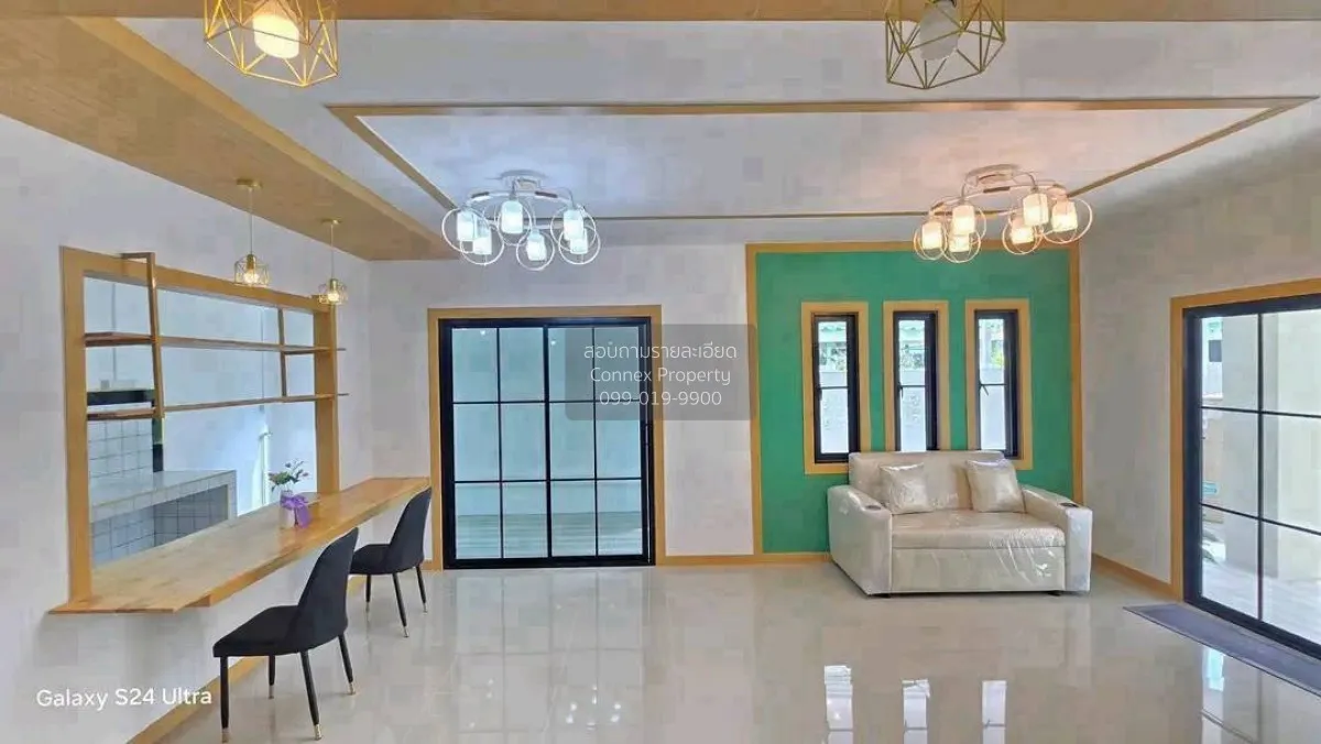 ขายบ้านเดี่ยว หลังมุม ไทรน้อย บางบัวทอง ห้องมุม หน้ากว้าง รีโนเวท