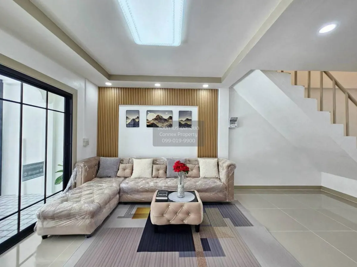 ขายทาวน์เฮ้าส์/ทาวน์โฮม  บ้านพร้อมจิตร รีโนเวทใหม่ บางใหญ่ บางใหญ