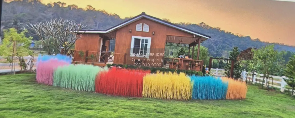 ขายบ้านสวนนางฟ้า ต. นาแขม  อ.กบินทร์บุรี ของ.ปราจีนบุรี วิวสวย หน 2