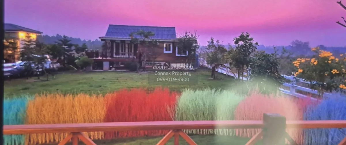 ขายบ้านสวนนางฟ้า ต. นาแขม  อ.กบินทร์บุรี ของ.ปราจีนบุรี วิวสวย หน