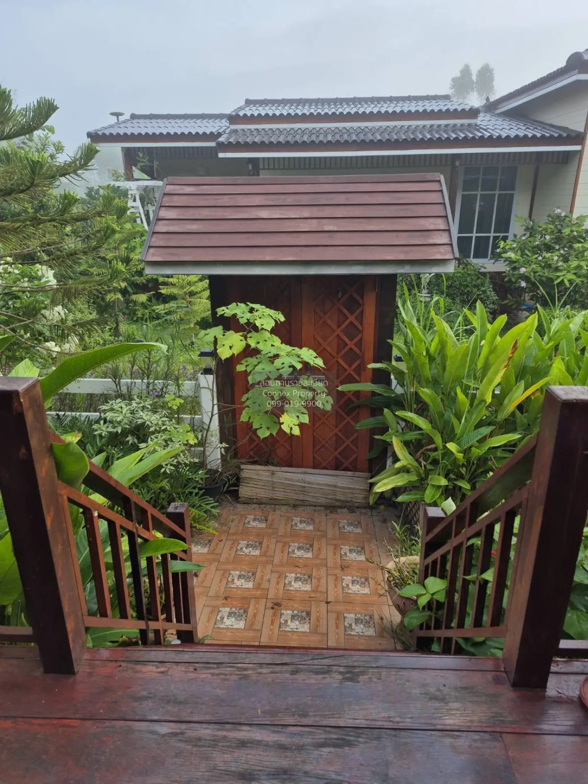 ขายบ้านสวนนางฟ้า ต. นาแขม  อ.กบินทร์บุรี ของ.ปราจีนบุรี วิวสวย หน