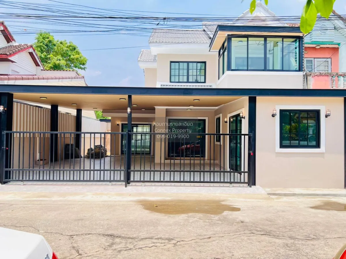 ขายบ้าน  บ้านนนทรี ปาร์ค บางรักน้อย รีโนเวทใหม่ บางรักน้อย เมืองน 1